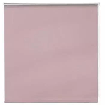 Рулонная штора блэкаут Decofest «Пыльная роза», 140х175 см, цвет розовый
