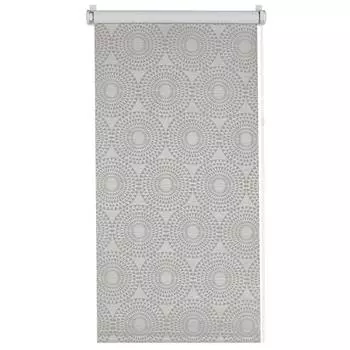 Рулонная штора блэкаут Decofest «Санни», 50х160 см, цвет молочный