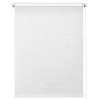 Рулонная штора блэкаут «Фрост», 48 х 175 см, цвет белый