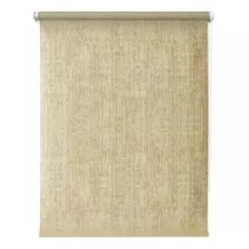 Рулонная штора блэкаут «Кембридж», 100 х 175 см, цвет золотой