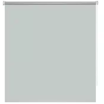 Рулонная штора блэкаут «Плайн», 140х175 см, цвет пыльная лазурь