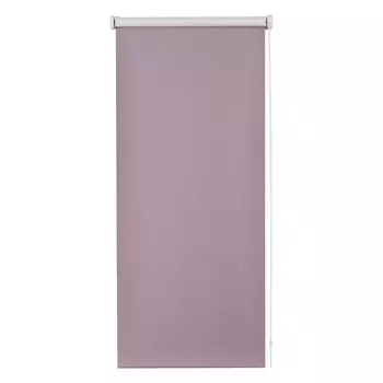 Рулонная штора Блэкаут «Плайн», 90х160 см, цвет сиреневый