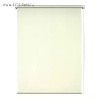 Рулонная штора блэкаут «Сильвер», 57 х 175 см, цвет бежевый