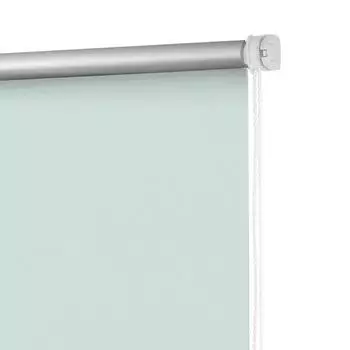 Рулонная штора блэкаут «Свежая мята», 120х160 см, цвет зелёный