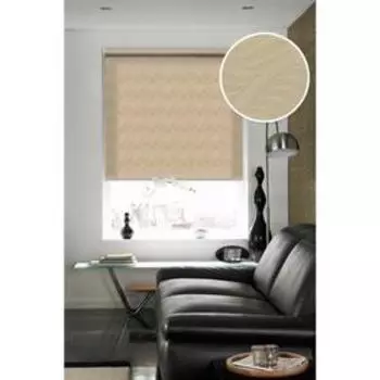 Рулонная штора «Дарси», цвет коричневый, 130х160 см