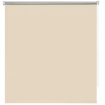 Рулонная штора Decofest «Блэкаут» Decofest «Плайн», 140x175 см, цвет кремово-бежевый