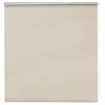 Рулонная штора Decofest «Блэкаут Плайн», 90x250 см, цвет слоновая кость