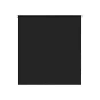 Рулонная штора Decofest «Плайн», 120х160 см, цвет чёрный графит