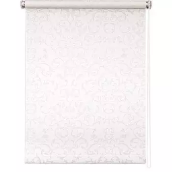 Рулонная штора «Дельфы», 48 х 175 см, цвет белый