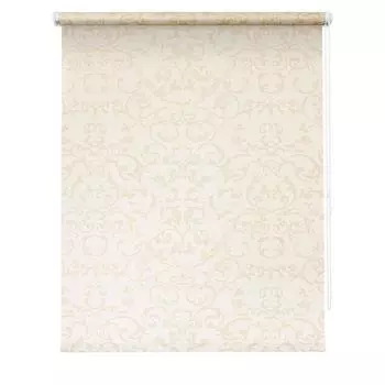 Рулонная штора «Дельфы», 48 х 175 см, цвет бежевый