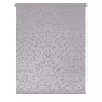Рулонная штора «Дельфы», 61 х 175 см, цвет серый