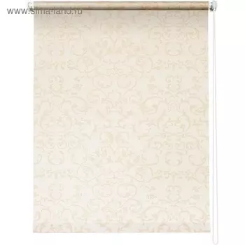 Рулонная штора «Дельфы», 70 х 175 см, цвет бежевый