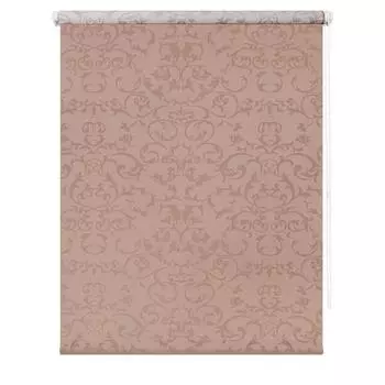 Рулонная штора «Дельфы», 78 х 175 см, цвет какао