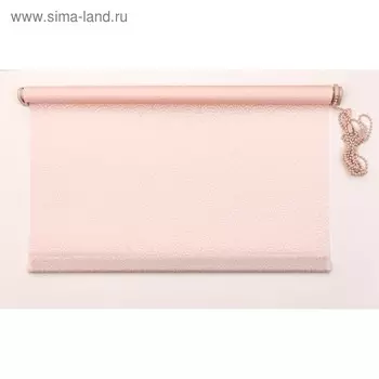 Рулонная штора «Дольче Вита», размер 160х160 см, цвет розовое вино