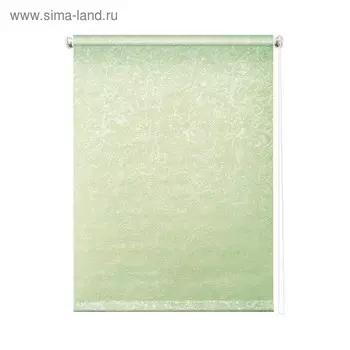 Рулонная штора «Фрост», 120 х 175 см, цвет оливковый