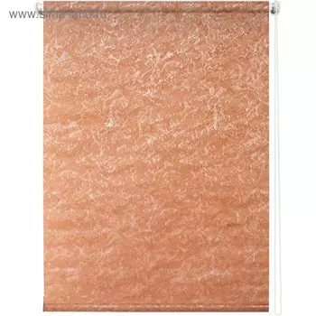 Рулонная штора «Фрост», 160 х 175 см, цвет оранж