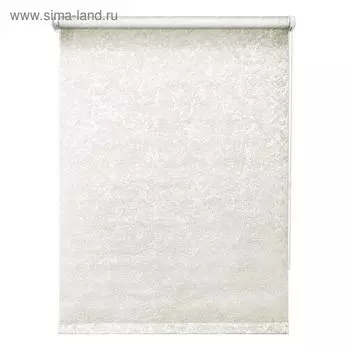 Рулонная штора «Фрост», 57 х 175 см, цвет светло-бежевый