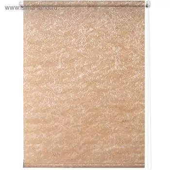 Рулонная штора «Фрост», 67 х 175 см, цвет коричневый