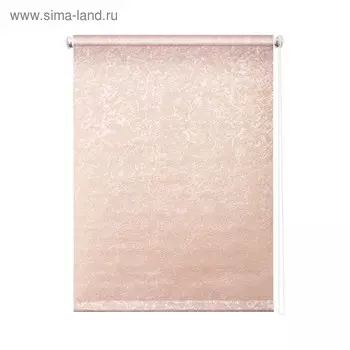 Рулонная штора «Фрост», 80 х 175 см, цвет пудровый