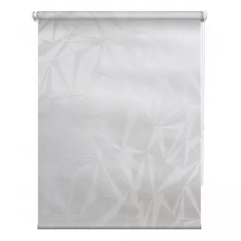 Рулонная штора «Грани», 67х175 см, цвет светло-серый