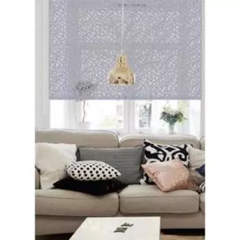 Рулонная штора Heyli, 43х160 см, цвет серый