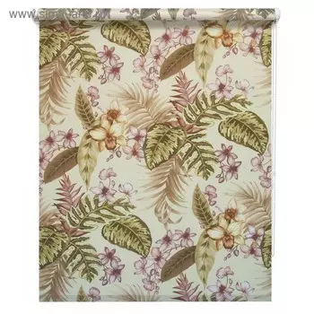 Рулонная штора «Каледония», 100 х 175 см