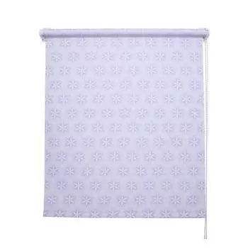 Рулонная штора «Калейдоскоп», 100х160 см, цвет сирень