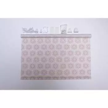 Рулонная штора «Калейдоскоп», 220х160 см, цвет какао