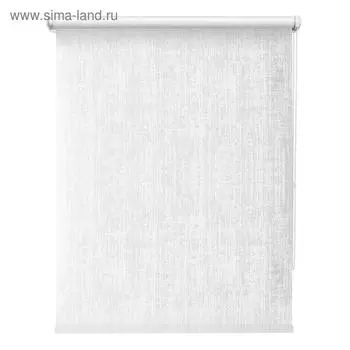 Рулонная штора «Кембридж», 60 х 175 см, цвет белый