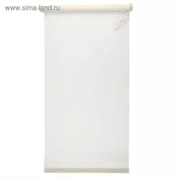 Рулонная штора «Комфортиссимо» 60х160 см, цвет белый