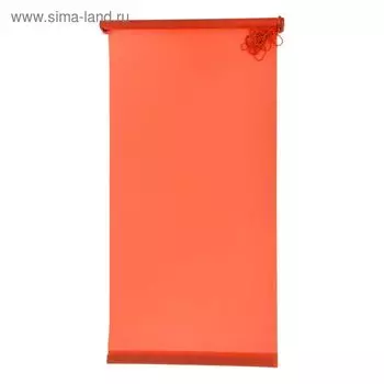 Рулонная штора «Комфортиссимо», размер 140x160 см, цвет терракот