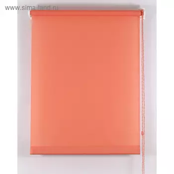 Рулонная штора «Комфортиссимо», размер 80х160 см, цвет терракот