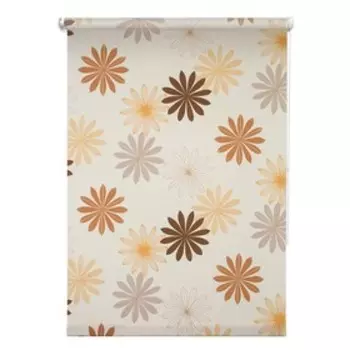 Рулонная штора «Космея», 40 х 175 см, цвет кремовый