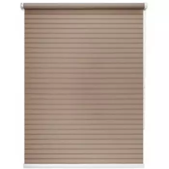 Рулонная штора «Кутюр», 120 х 175 см, цвет какао