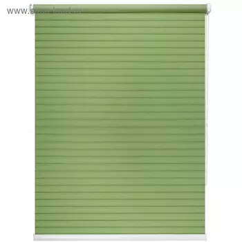 Рулонная штора «Кутюр», 40 х 175 см, цвет зелёный