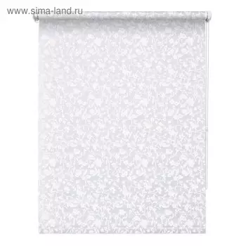 Рулонная штора «Лето», 120 х 175 см, цвет белый
