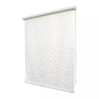 Рулонная штора «Лето», 85х175 см, цвет белый