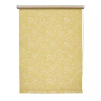 Рулонная штора «Моравия», 60 х 175 см, цвет жёлтый