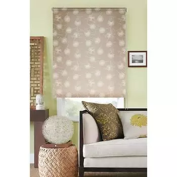 Рулонная штора «Одуванчик», цвет бежевый, 140х170 см