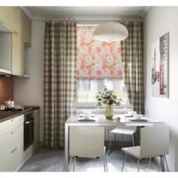 Рулонная штора «Пионы», 100 х 175 см, цвет розовый