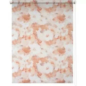 Рулонная штора «Пионы», 80 х 175 см, цвет бежевый