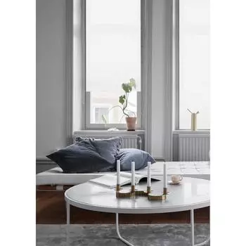 Рулонная штора Plain, цвет белый, 83х160 см