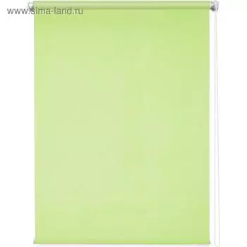 Рулонная штора «Плайн», 43 х 175 см, цвет оливковый