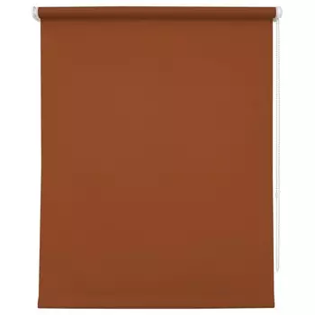 Рулонная штора «Плайн», 43х175 см, цвет терракот