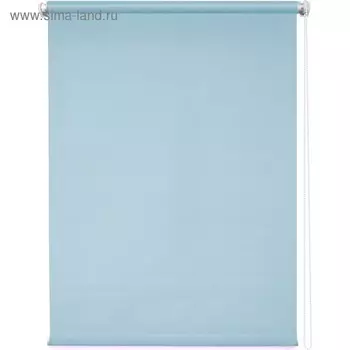 Рулонная штора «Плайн», 50 х 175 см, цвет васильковый