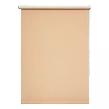 Рулонная штора «Плайн», 57х175 см, цвет персиковый
