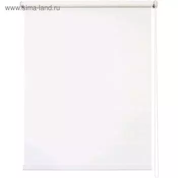 Рулонная штора «Плайн», 61 х 175 см, цвет белый