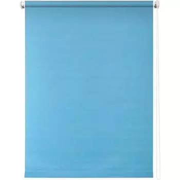 Рулонная штора «Плайн», 67 х 175 см, цвет голубой