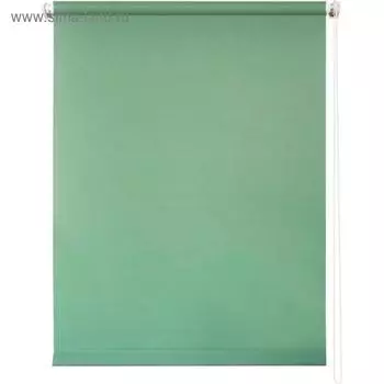 Рулонная штора «Плайн», 72 х 175 см, цвет светло-зелёный