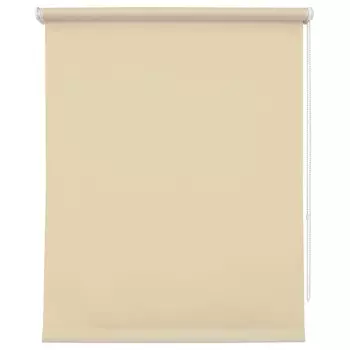 Рулонная штора «Плайн», 72х175 см, цвет миндаль
